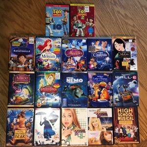Bundle of 17 Disney DVD’s